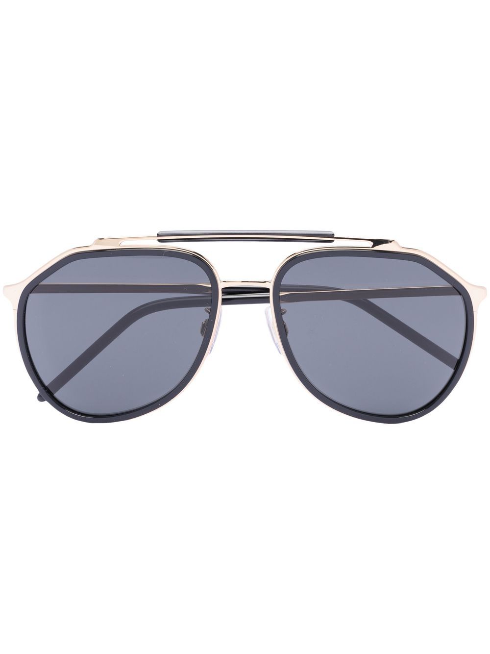 

Dolce & Gabbana Eyewear oversized pilot-frame sunglasses - Gold