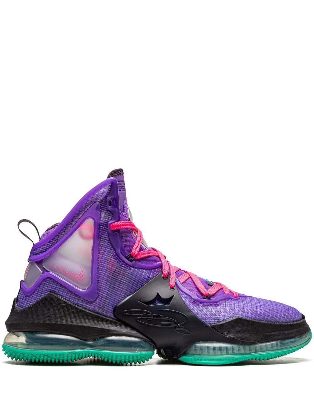 Nike Lebron 19 High-top Sneakers In Purple
