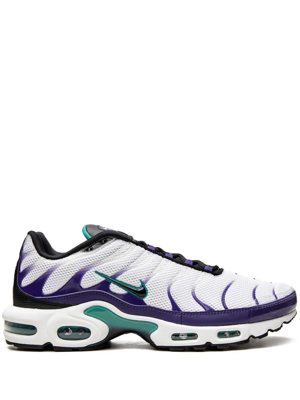 Nike Max Plus Sneakers In White/purple | ModeSens