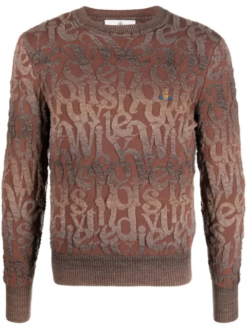 Vivienne Westwood suéter tejido con detalle en 3D 