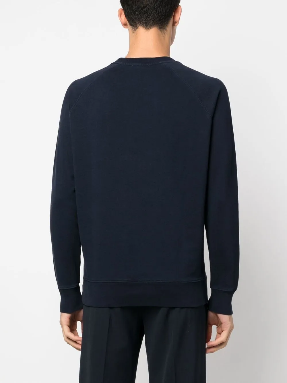 MAISON KITSUNÉ LOGO-EMBROIDERED SWEATSHIRT