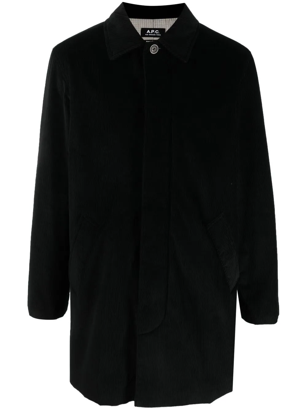 

A.P.C. abrigo Mac Flynn - Negro