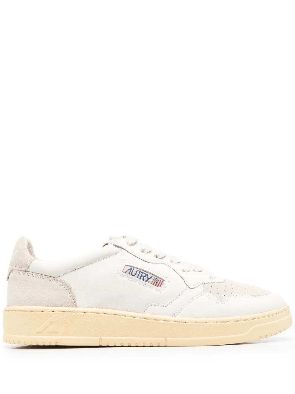 

Autry perforated low-top sneakers - White