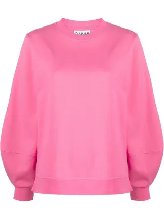 Ganni puff hot sale sweatshirt