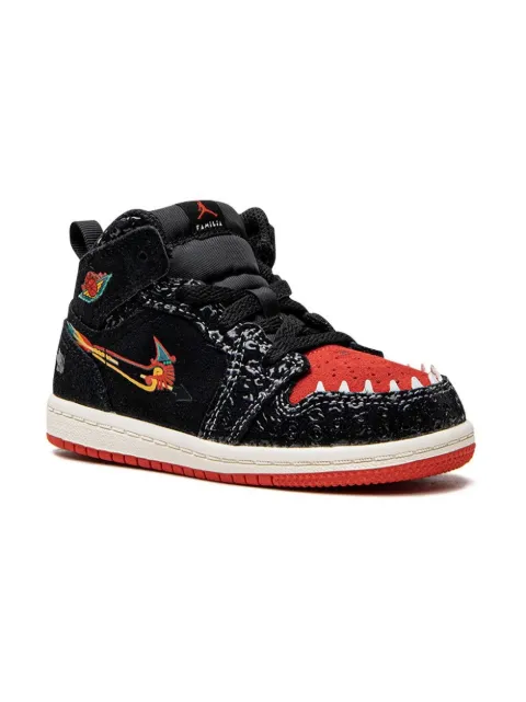 Jordan Kids Air Jordan 1 Mid SE "Siempre Familia" sneakers
