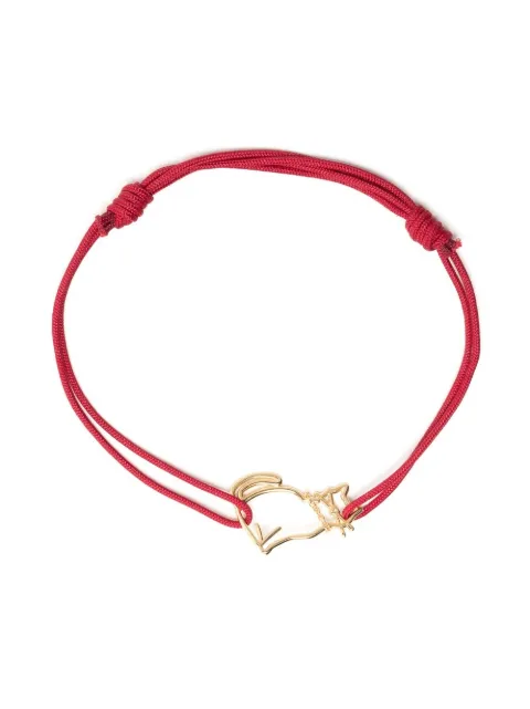 Aliita bracelet Miau en or 9ct à détail en corde