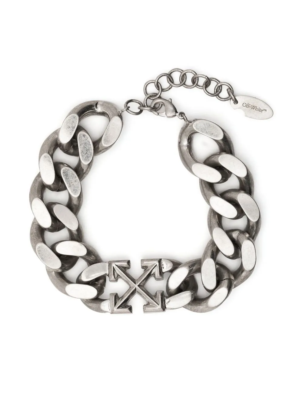 

Off-White arrows chunky chain bracelet - Silver