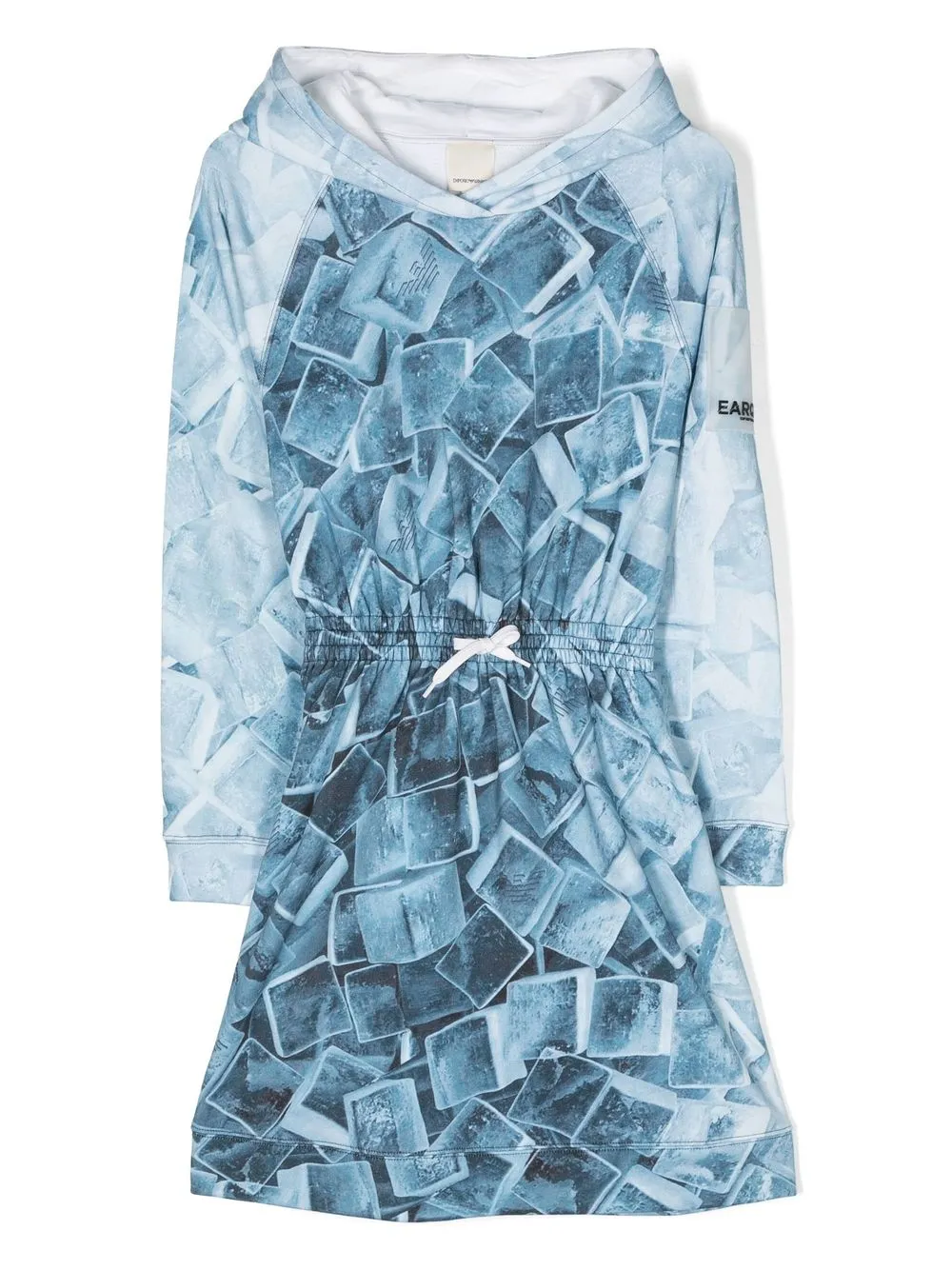 

Emporio Armani Kids Ghiaccio long-sleeve dress - Blue