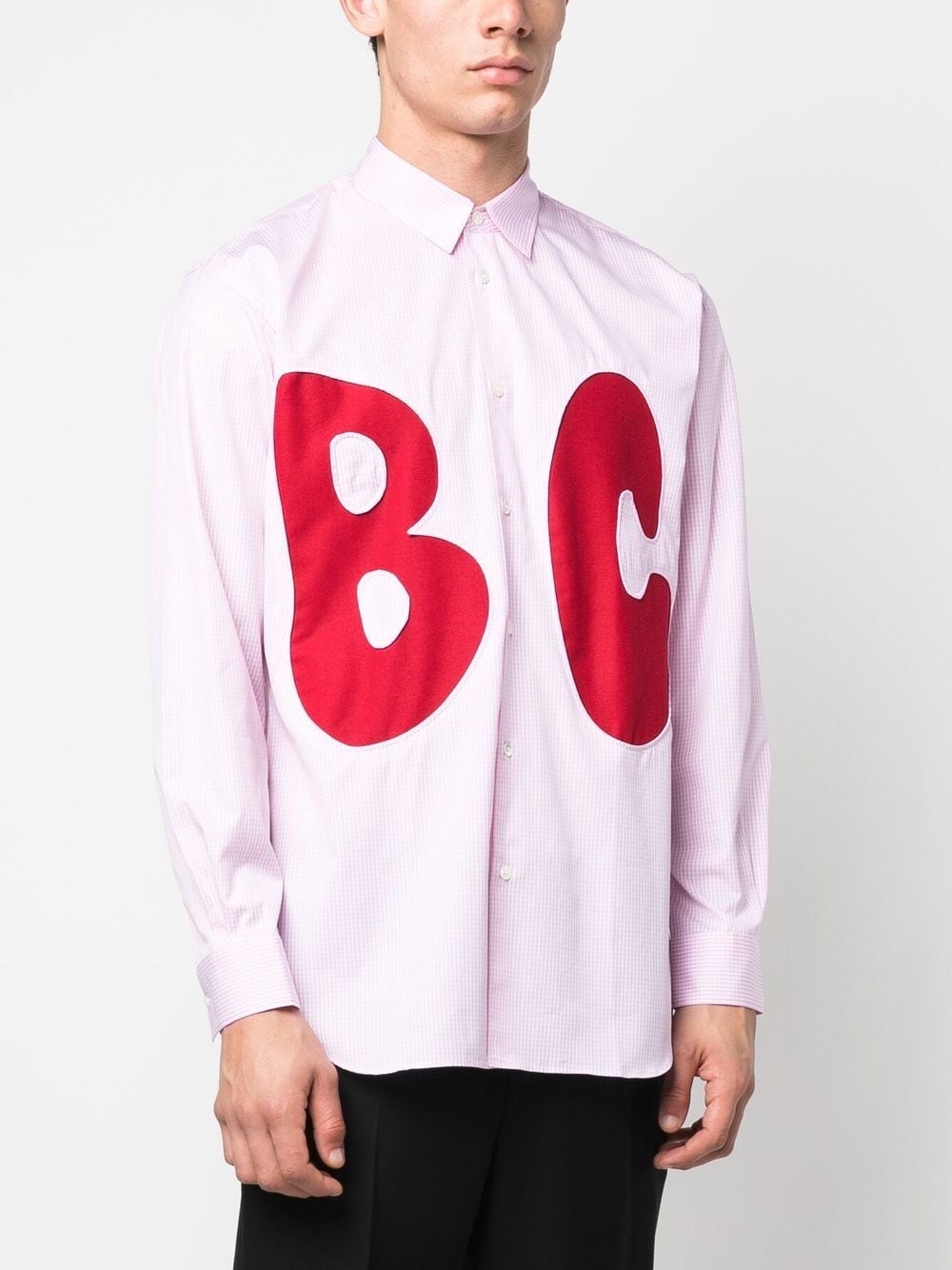 Comme Des Garçons Shirt BC-print Detail Shirt - Farfetch
