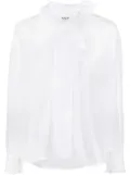 MARANT ÉTOILE Pamias ruffled blouse - White