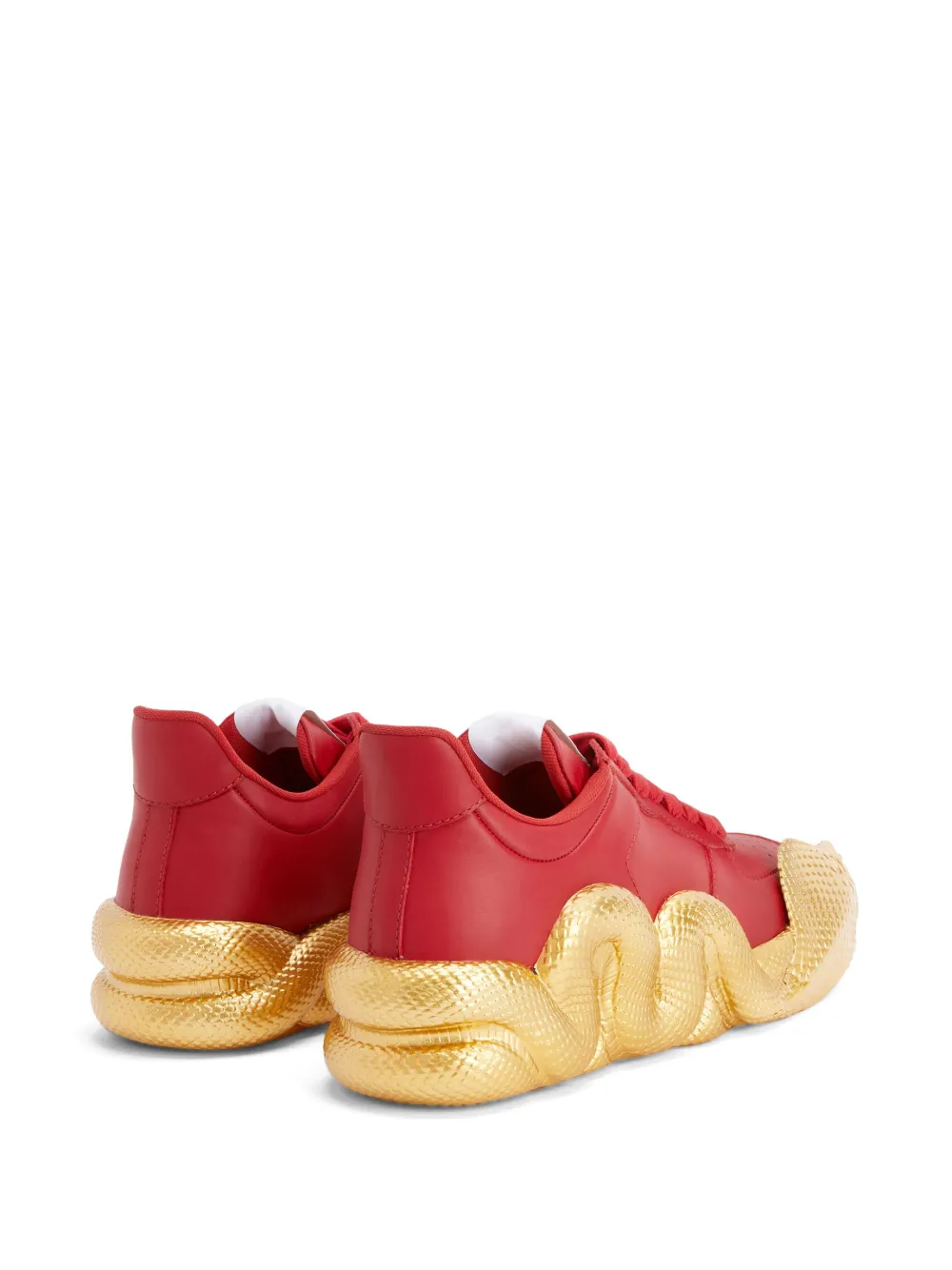 Giuseppe Zanotti Cobras low-top Leather Sneakers | FARFETCH