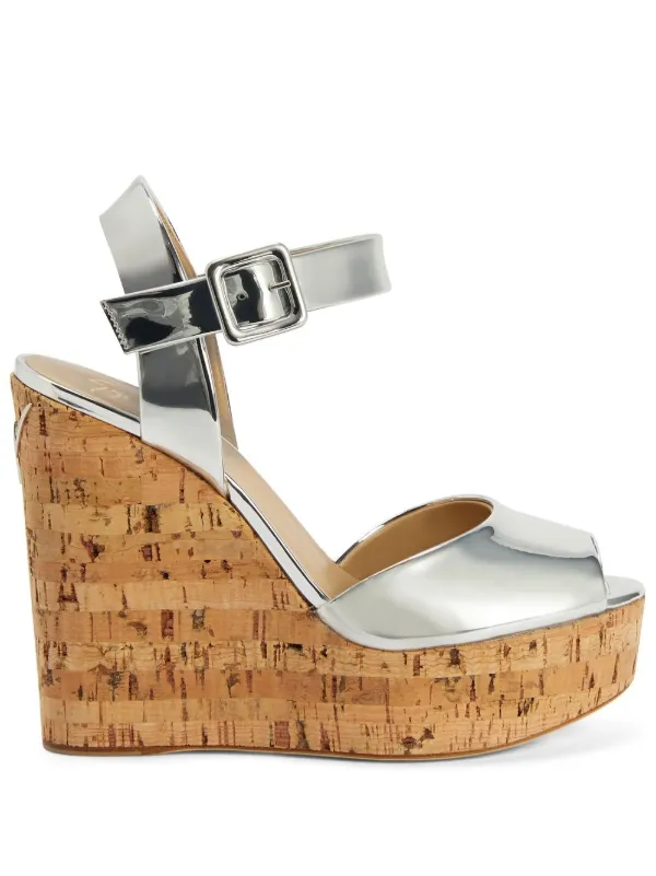 Giuseppe Zanotti Maylin 130mm Wedge Sandals - Farfetch