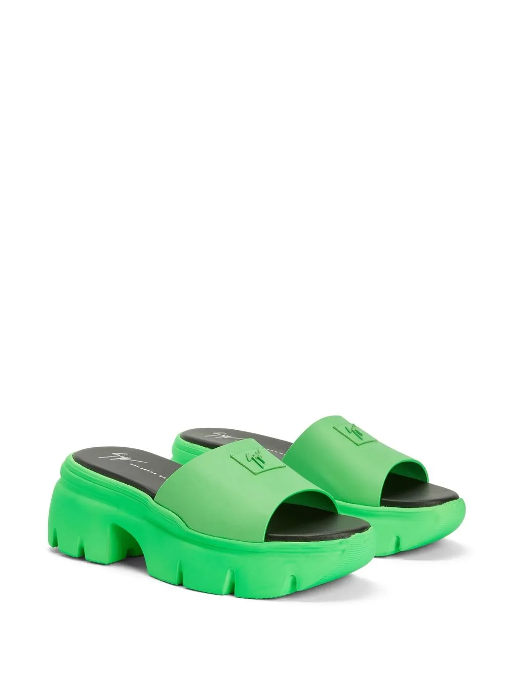 Giuseppe Zanotti Apocalypse Hot 60mm sandals Green