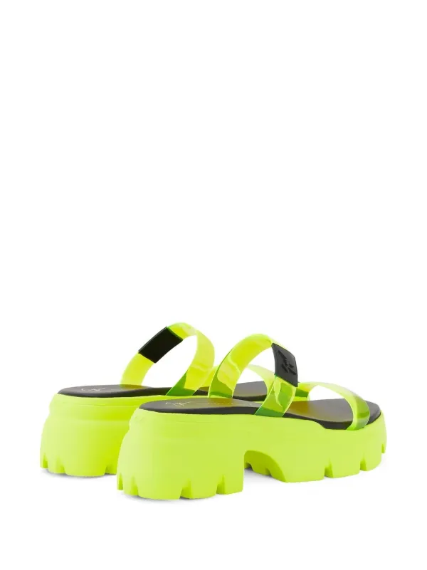 Giuseppe Zanotti Apocalypse Summer 60mm Sandals | Yellow