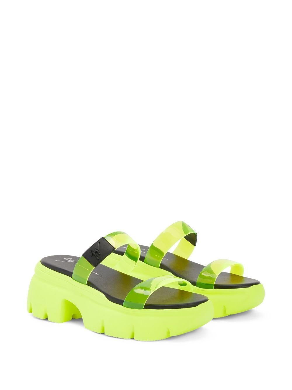 Shop Giuseppe Zanotti Apocalypse Summer 60mm Sandals In Yellow