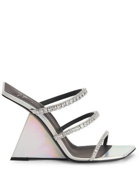 Giuseppe Zanotti sandalias Clarence con tacón de 105mm