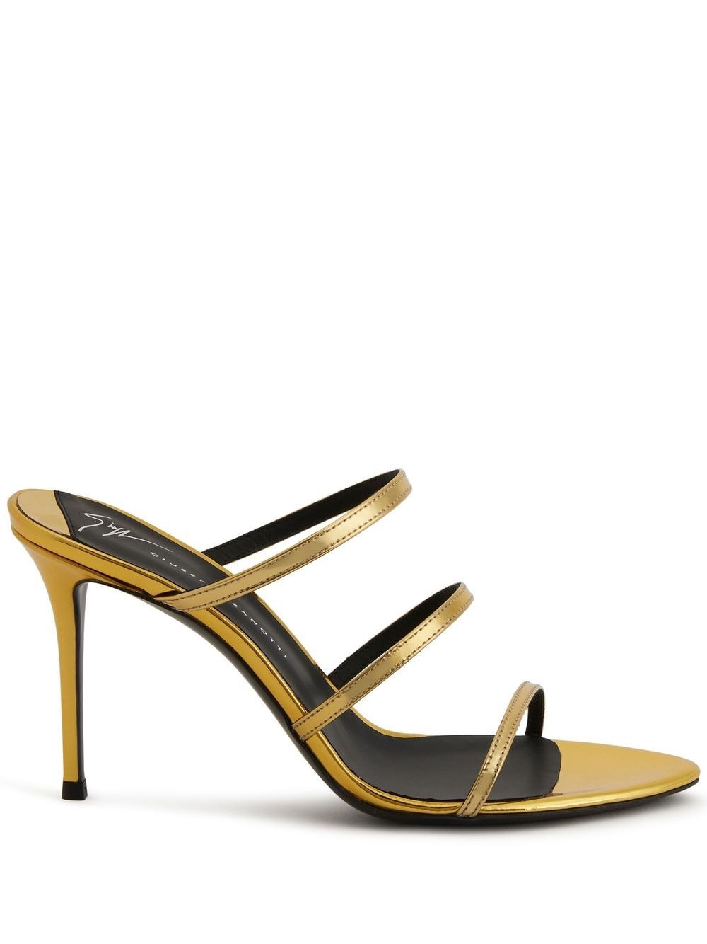 Giuseppe Zanotti Alimha 105mm Stiletto Sandals In Gold