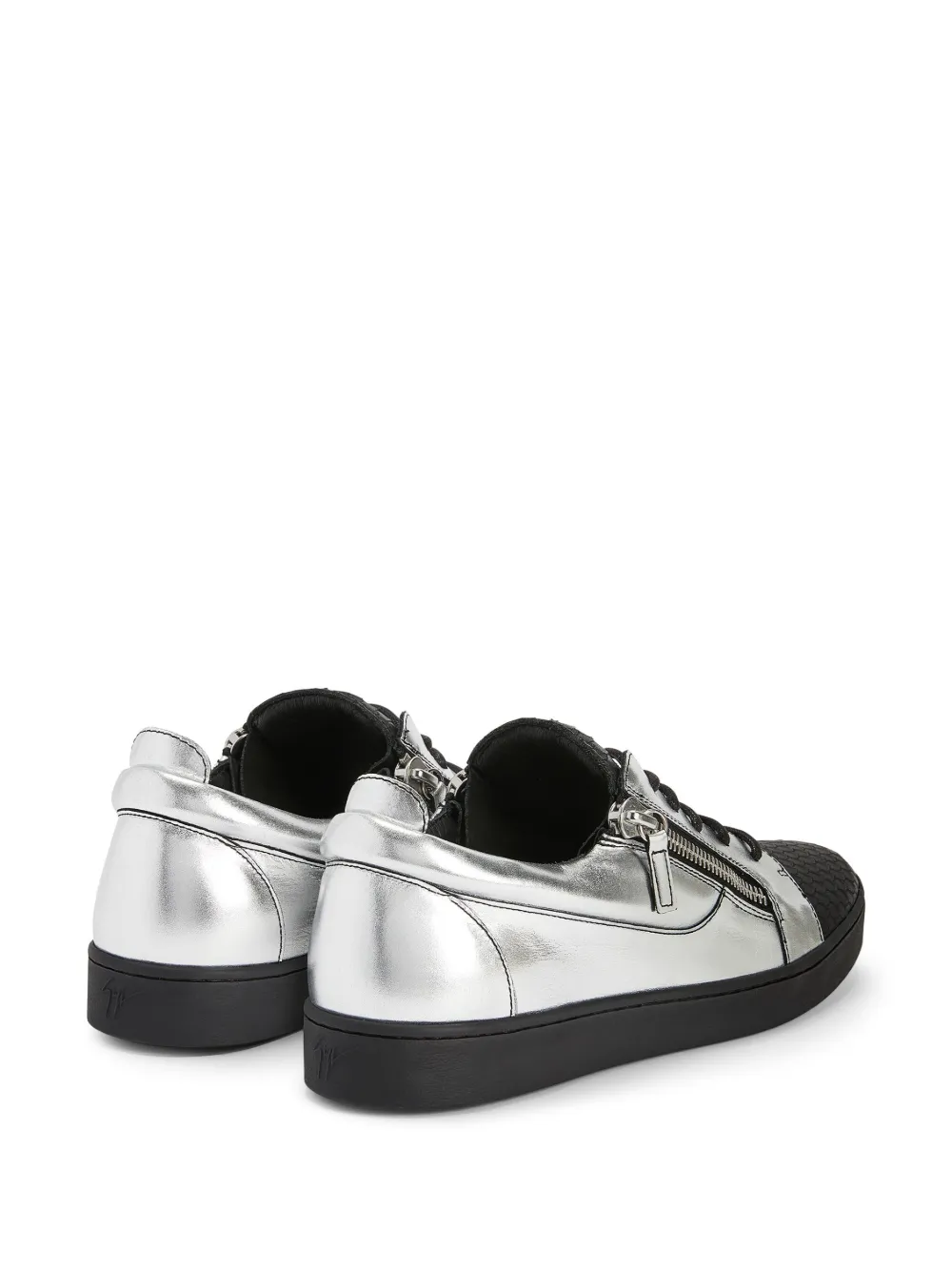 GIUSEPPE ZANOTT ダブルジップ スニーカー Giuseppe Zanotti Frankie ダブルジップ ローカットスニーカー