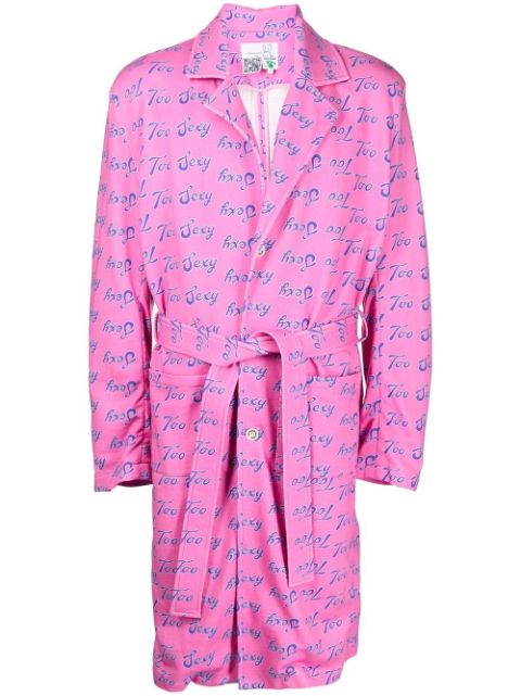 Natasha Zinko Too Sexy-print coat 