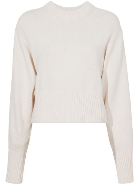 Proenza Schouler cropped cotton-blend jumper Women