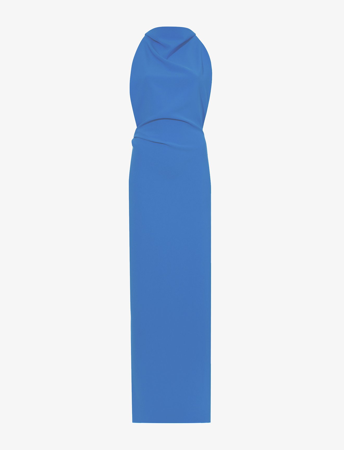 Matte Crepe Backless Dress #4
