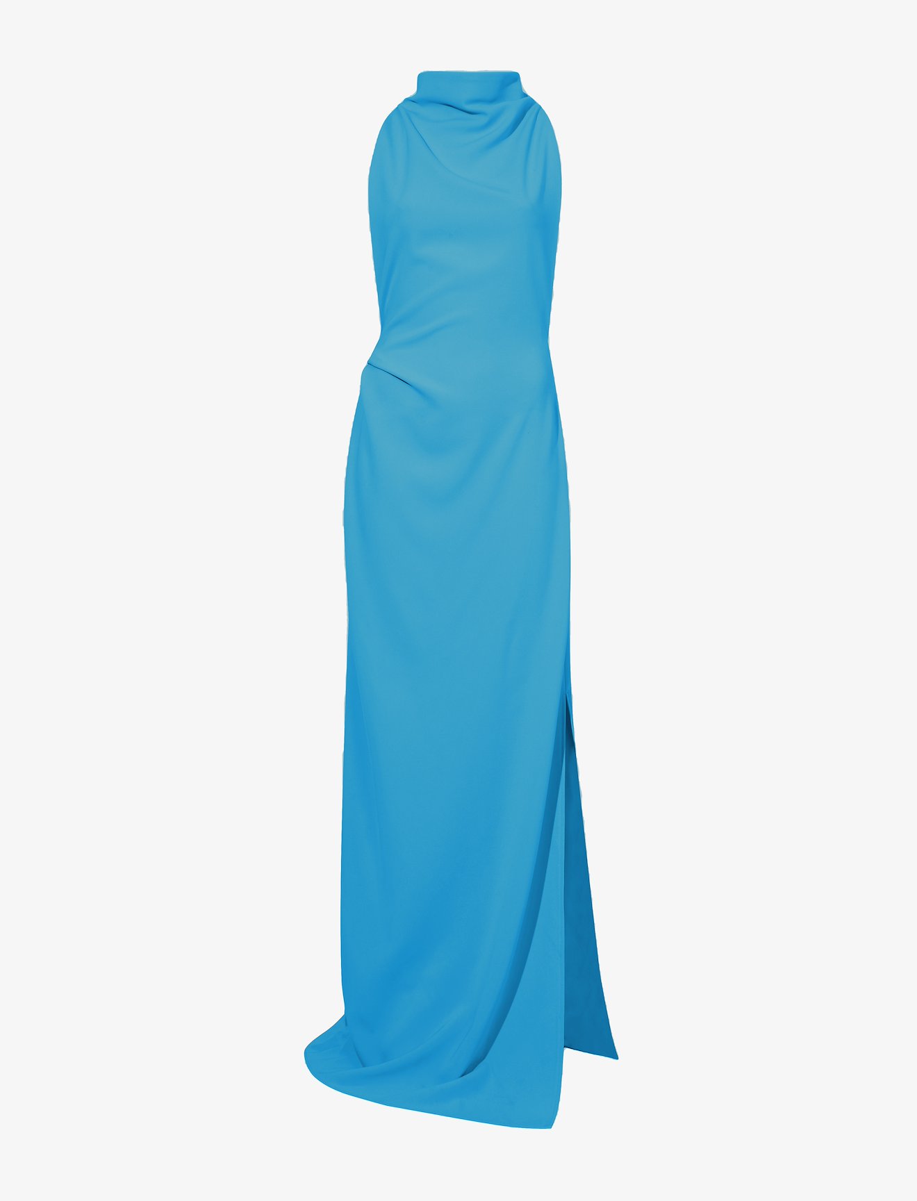 Matte Crepe Backless Dress #4