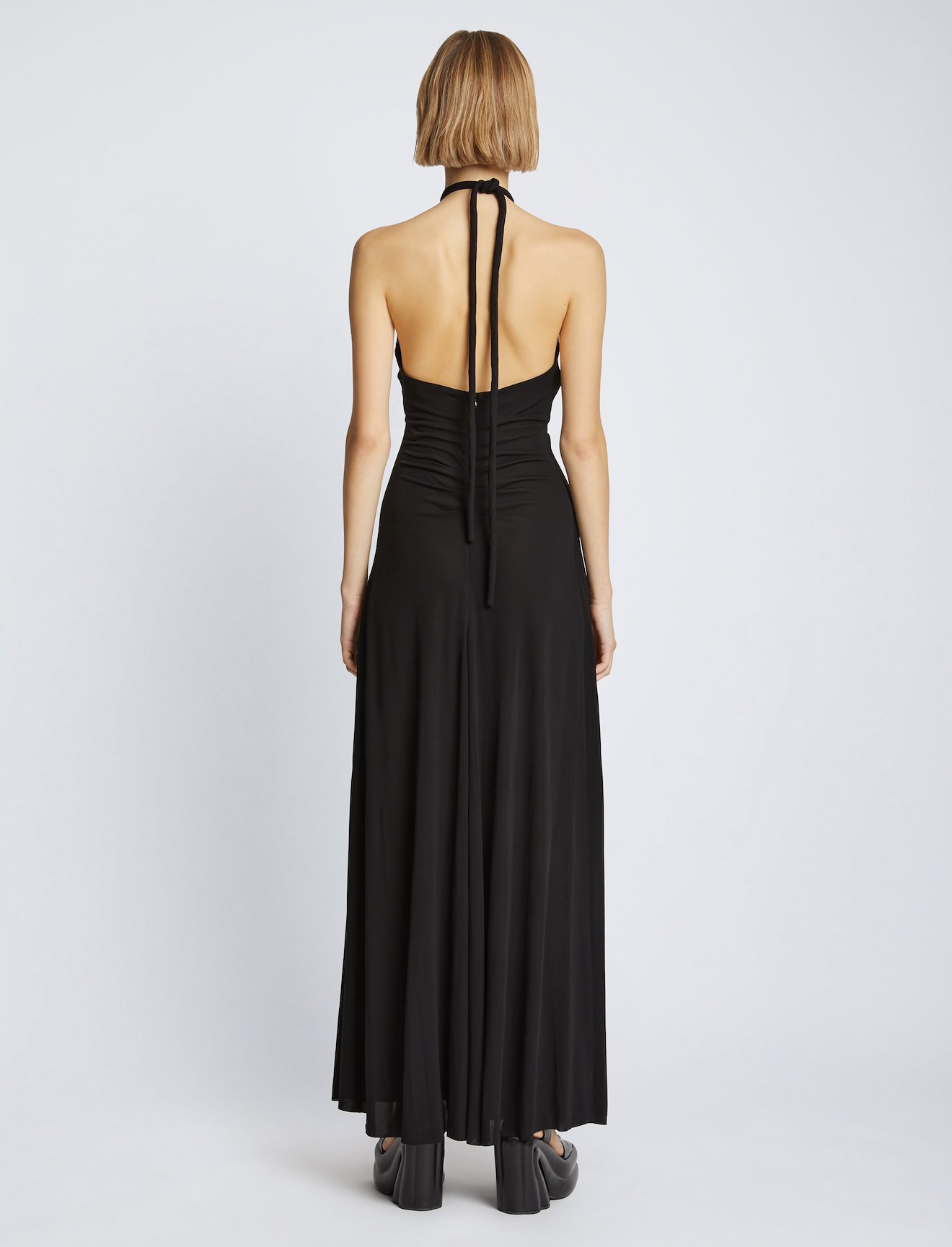 Matte Jersey Halter Dress #2