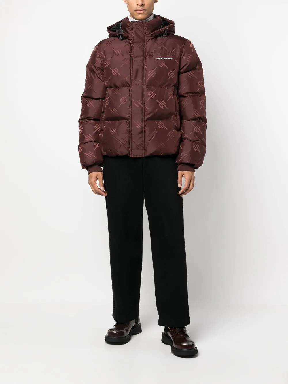 Daily Paper Honit Padded Hooded Jacket Farfetch