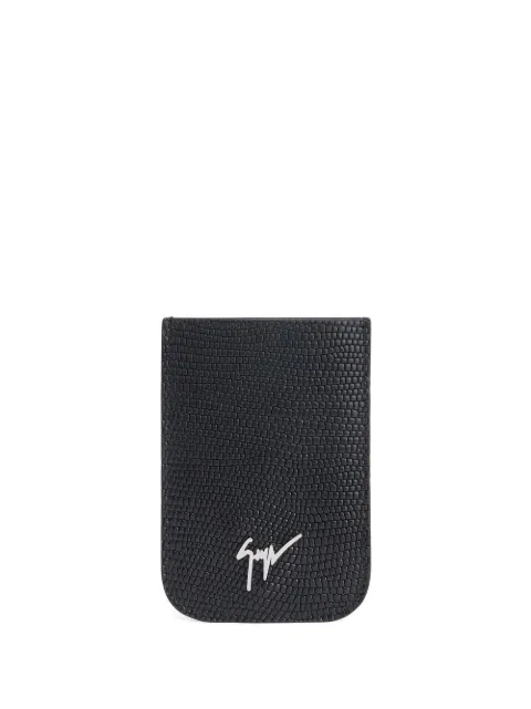 Giuseppe Zanotti Albert leather phone case