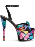 Giuseppe Zanotti GZ Aida 150mm platform sandals - Black