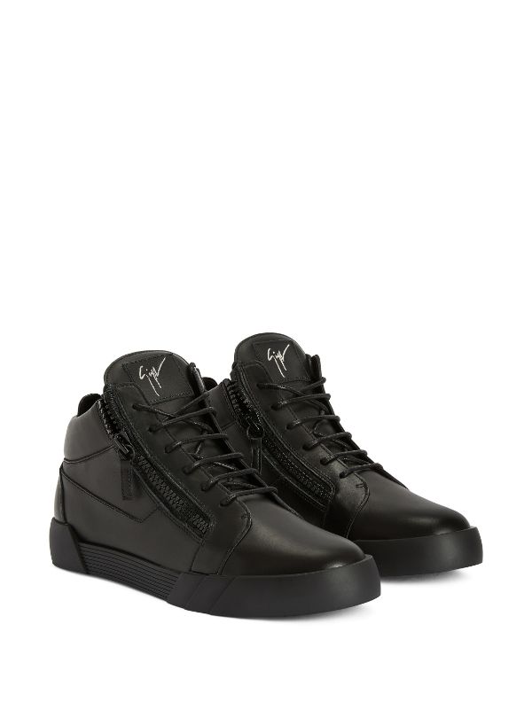 Giuseppe Zanotti The Shark 5.0 Mid hi-top Sneakers - Farfetch