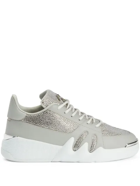 Giuseppe Zanotti Talon crystal-embellished low-top sneakers
