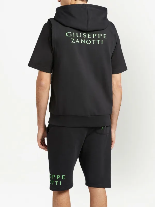 Giuseppe Zanotti Lr-41 ノースリーブ パーカー Giuseppe Zanotti Lr-41 ノースリーブ パーカー | ブラック