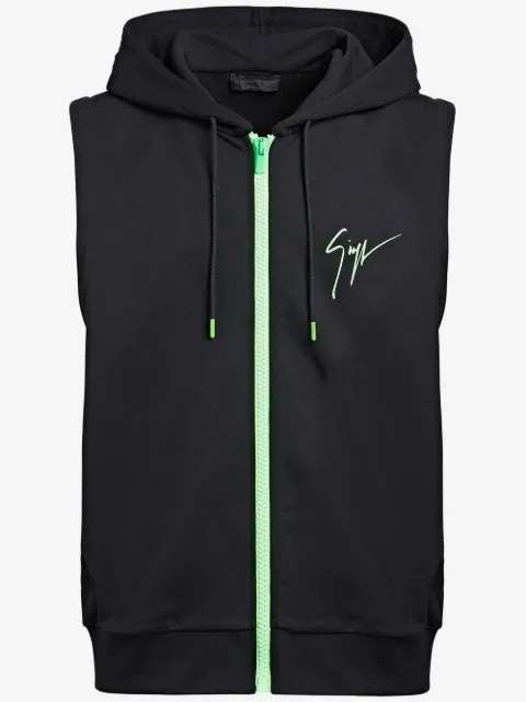 Giuseppe Zanotti LR-41 sleeveless hoodie