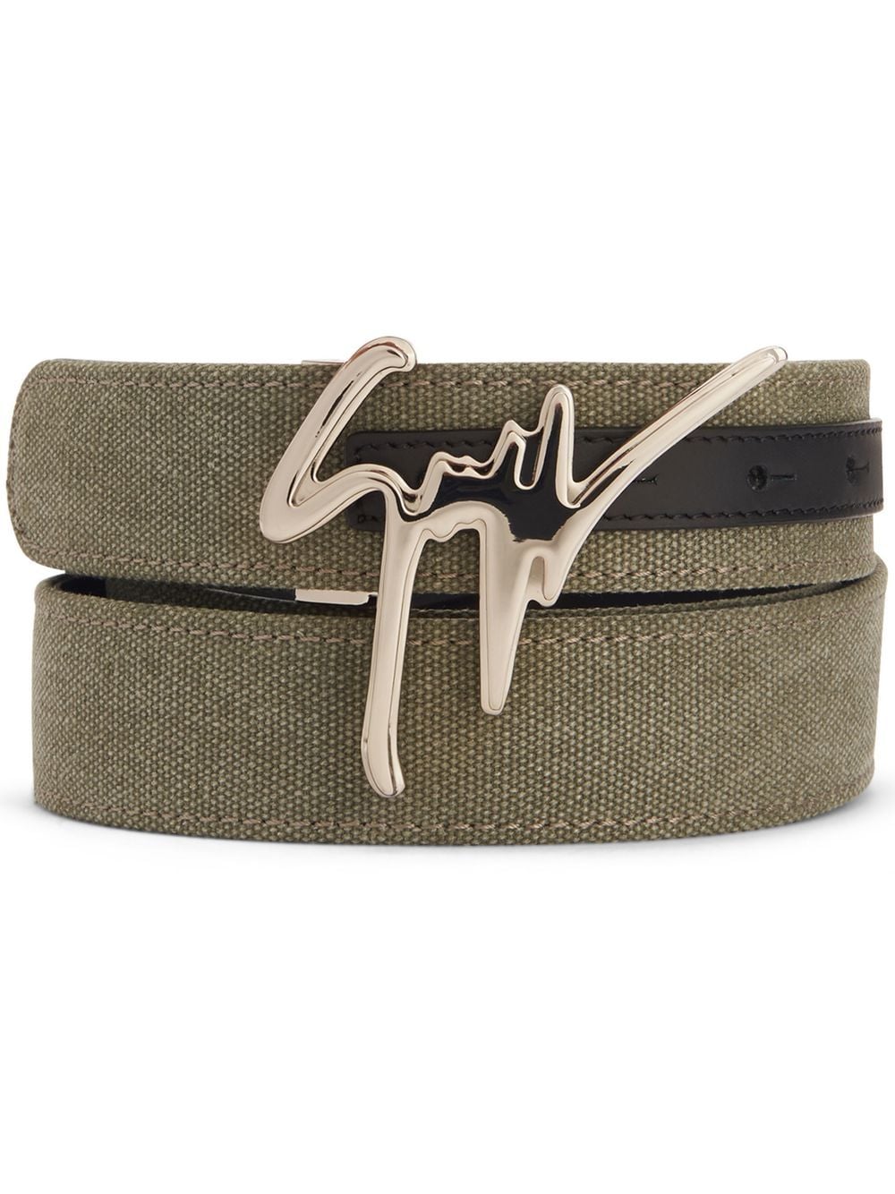 Giuseppe logo-buckle belt