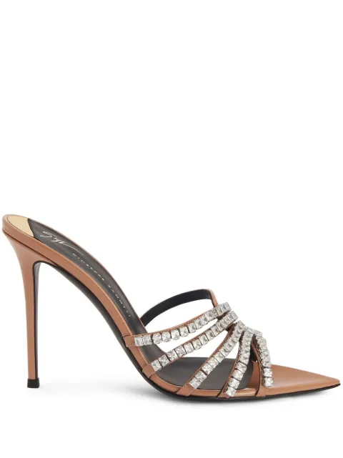 Giuseppe Zanotti صندل 'إنتريغو' بكعب 105 ملم
