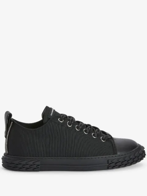 Giuseppe Zanotti 블래버 레이스업 로우탑 스니커즈