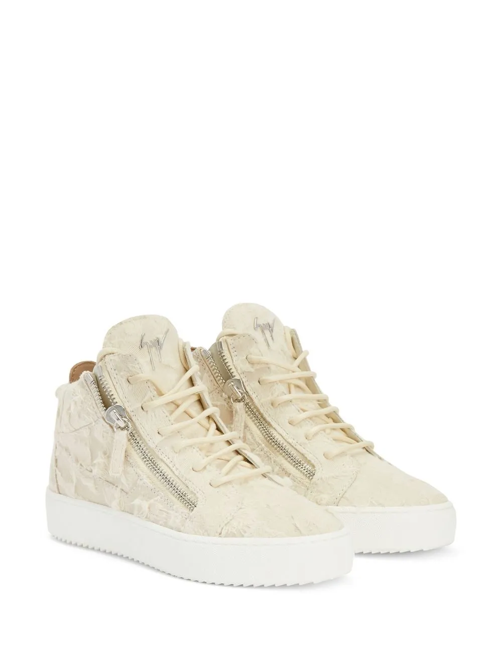 Giuseppe Zanotti Kriss high-top sneakers - Wit