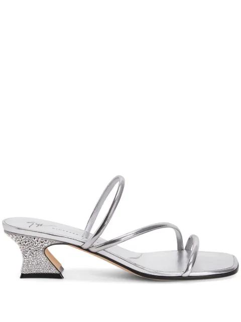Giuseppe Zanotti Sandali Aude Strass con tacco