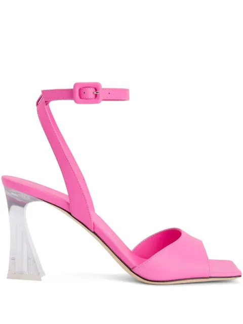 Giuseppe Zanotti sandales Vesta à talon transparent