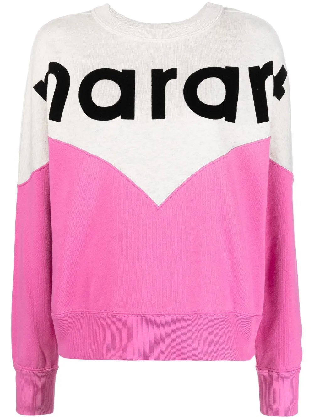 

Isabel Marant Étoile logo-print sweatshirt - Pink