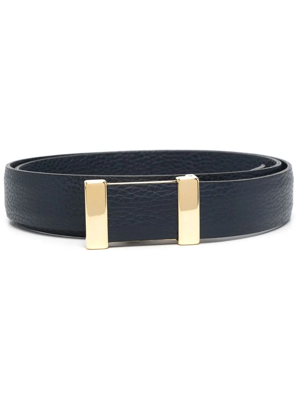 

D4.0 buckle-fastening leather belt - Blue