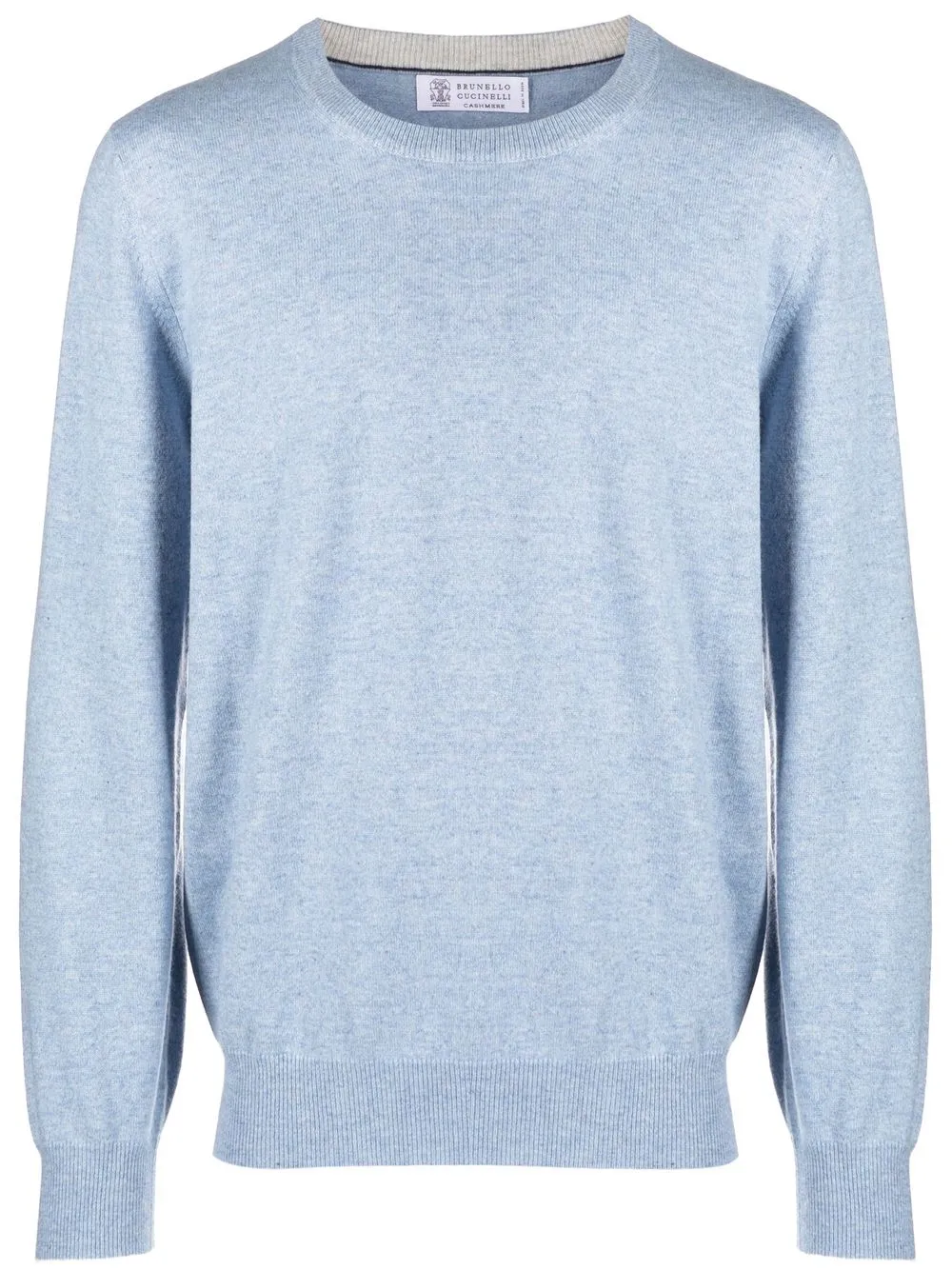 

Brunello Cucinelli long-sleeve cashmere jumper - Blue