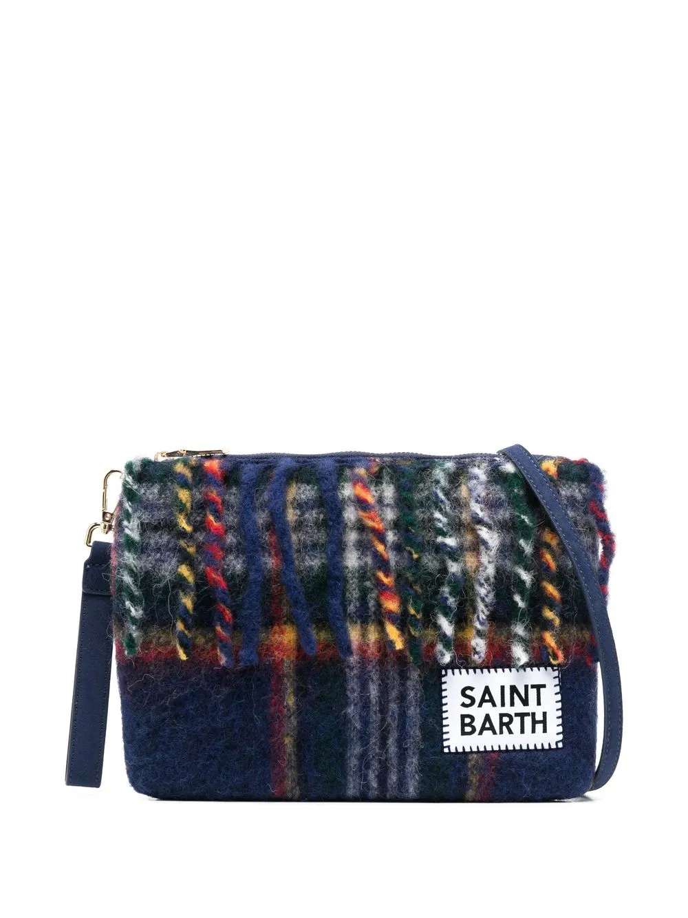 

MC2 Saint Barth Parisienne Blanket clutch bag - Blue