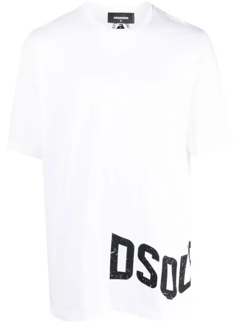 DSQUARED2 playera con logo estampado
