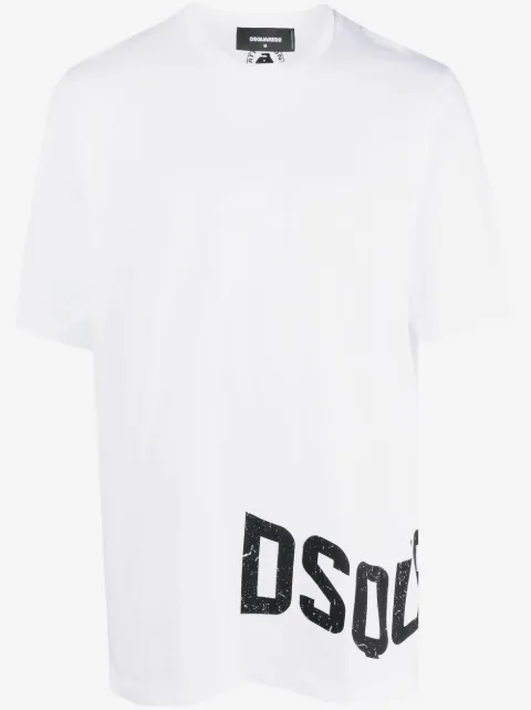 DSQUARED2 logo print cotton T-shirt