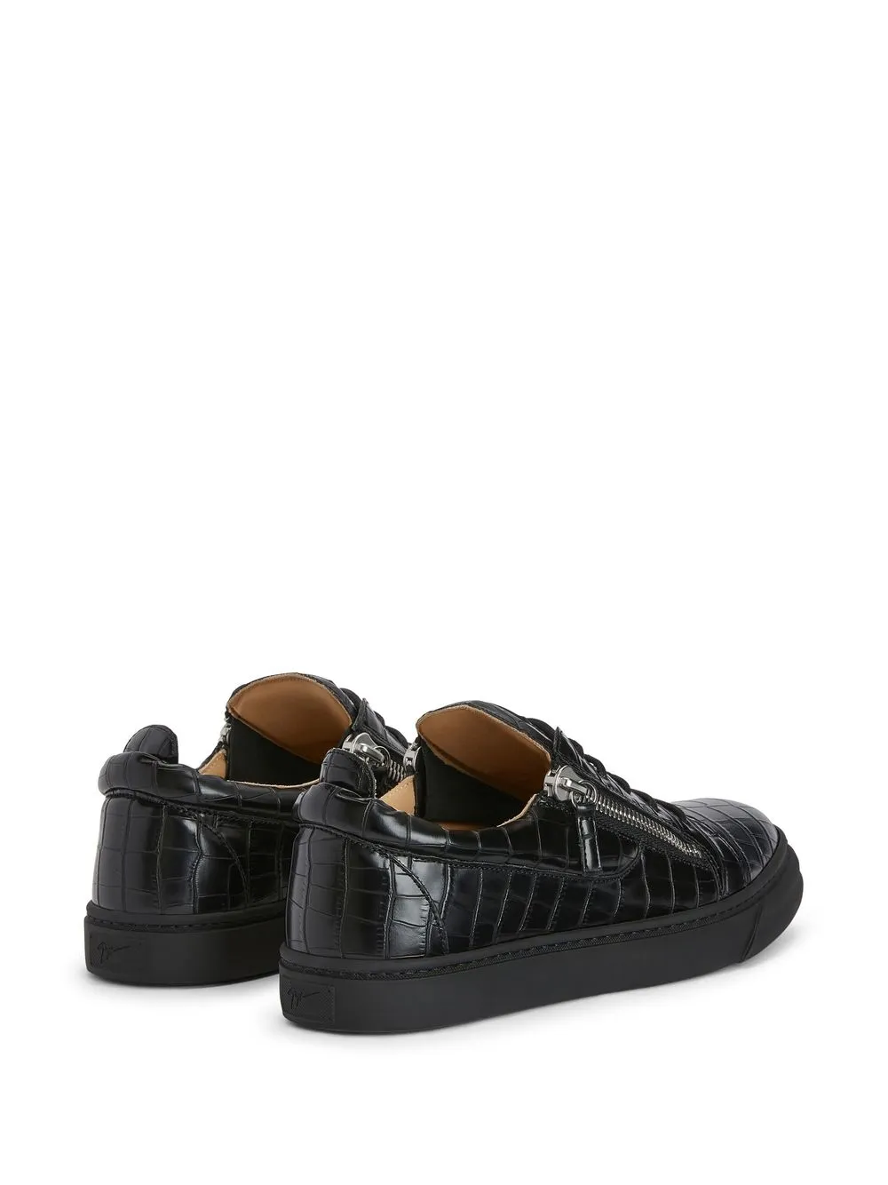 Giuseppe Zanotti Frankie Low-top Sneakers In Schwarz