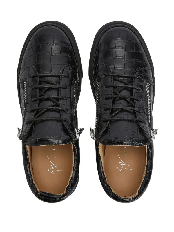 Giuseppe zanotti low hot sale top sneakers