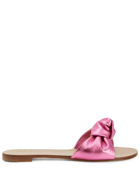 Giuseppe Zanotti Aycha knot-detailing flat sandals
