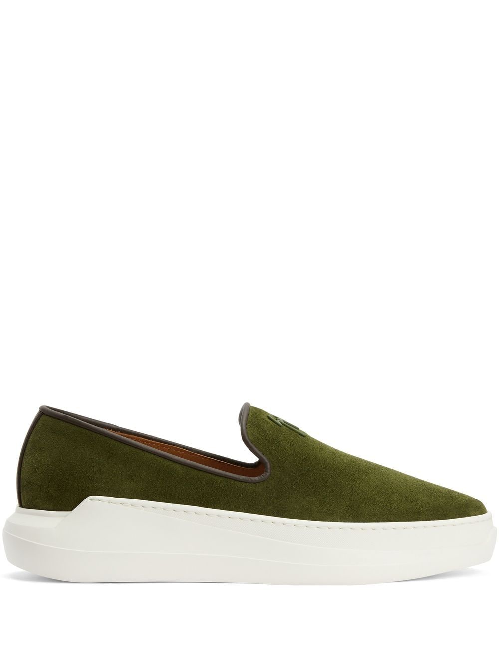 Giuseppe Zanotti Conley Zip slip-on sneakers - Green